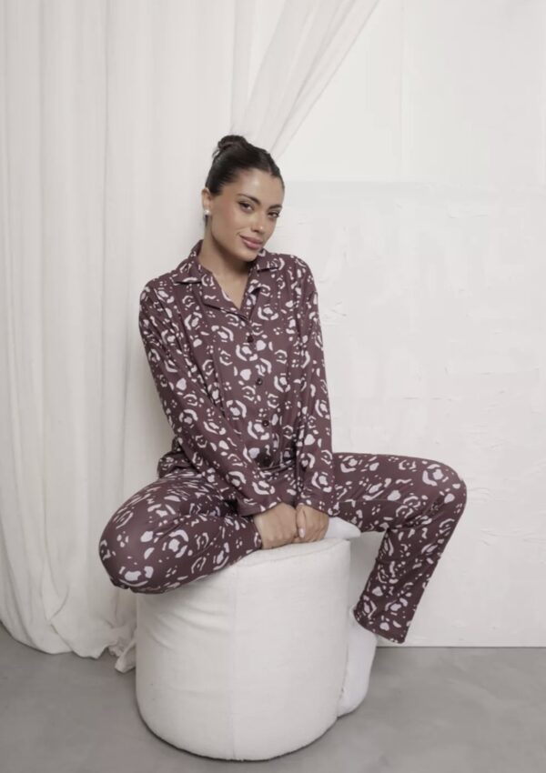 Pijama Camisero manga larga - Imagen 3