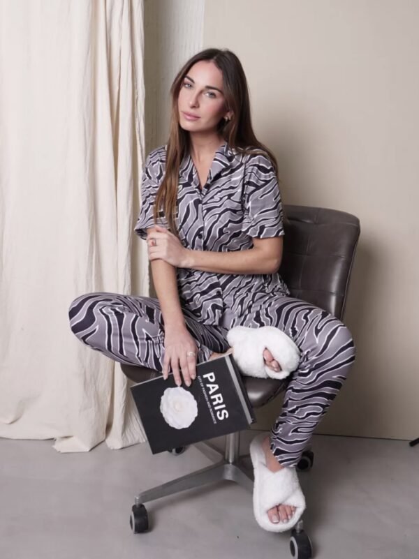 Pijama Camisero manga corta - Imagen 4
