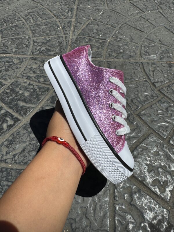 Converse Glitter niño
