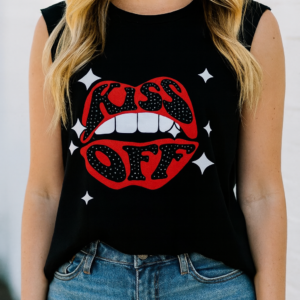 Remes sin mangas estampadas